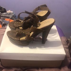 RACHEL Rachel Roy Shoes - Lightly worn Rachel Roy heel sandal RACHEL Rachel Roy Shoes - Lightly worn Rachel Roy heel sandal